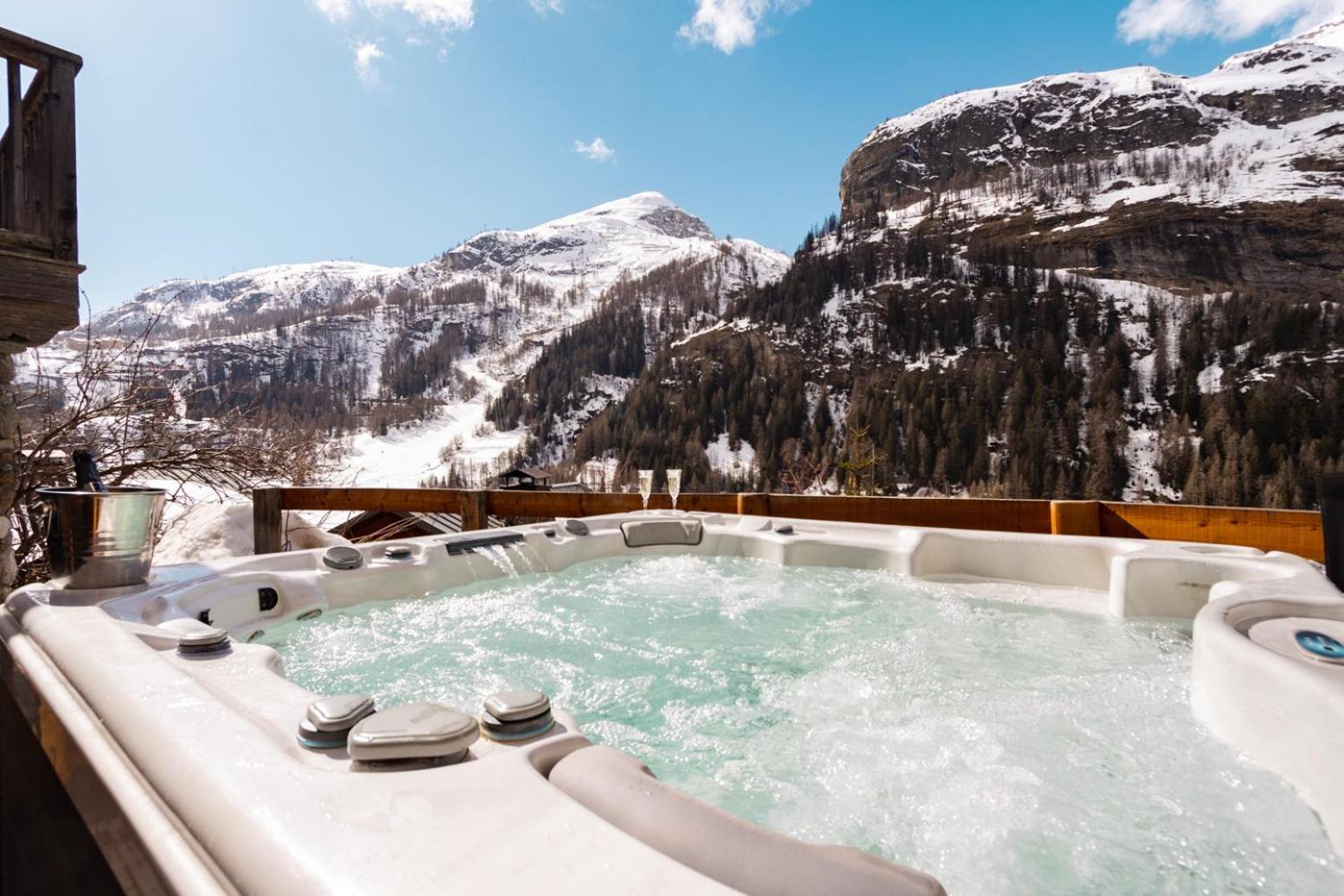 Chalet Panoramique By Chalet Chardons Тин Екстериор снимка