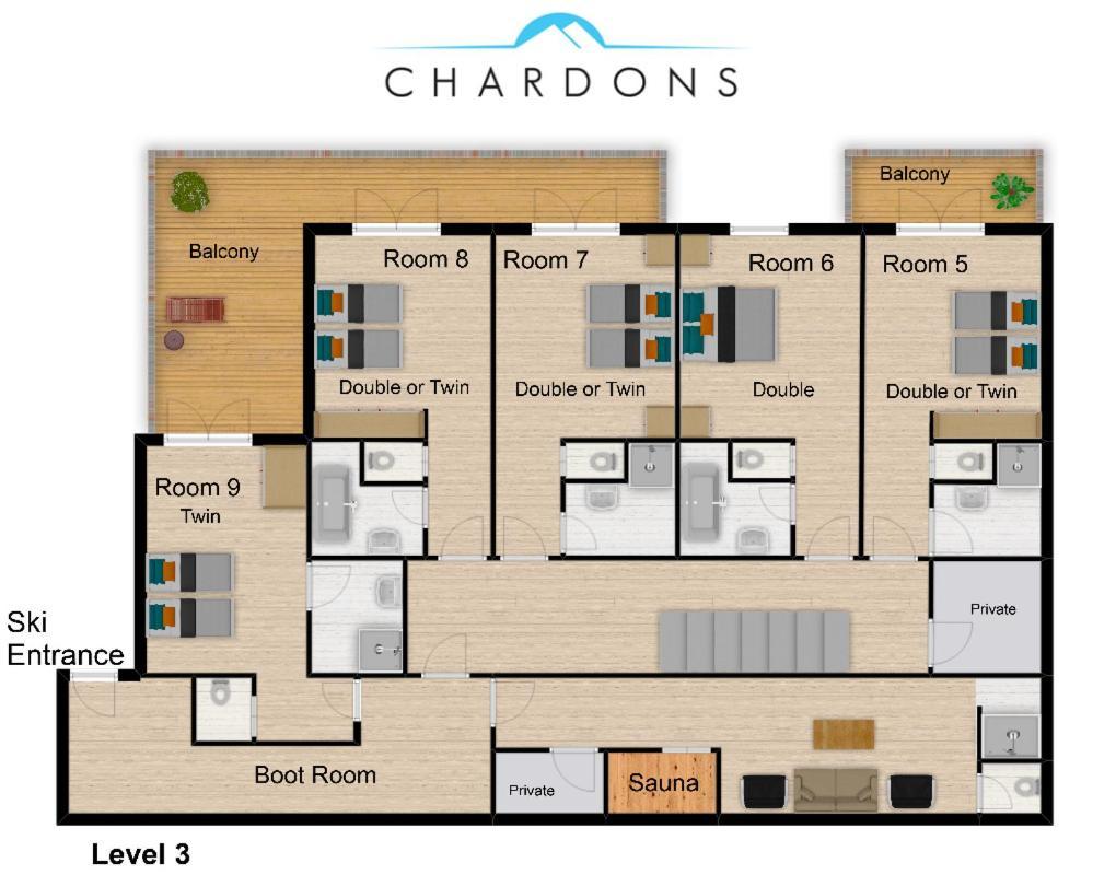 Chalet Panoramique By Chalet Chardons Тин Екстериор снимка